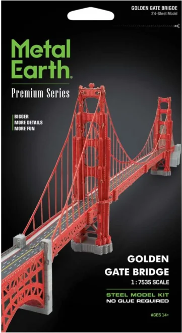 METAL EARTH 3D puzzle Premium Series: Most Golden Gate