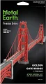 METAL EARTH 3D puzzle Premium Series: Most Golden Gate