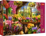 TREFL Puzzle Premium Plus Tea Time: Jarní přípravy 1000 dílků