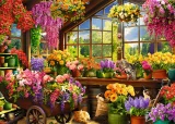 TREFL Puzzle Premium Plus Tea Time: Jarní přípravy 1000 dílků