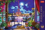 TREFL Puzzle Premium Plus Tea Time: Noční Paříž 1000 dílků