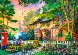 TREFL Puzzle Premium Plus Tea Time: Stoney Lane Cottage 1000 dílků