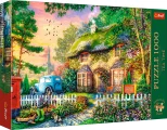 TREFL Puzzle Premium Plus Tea Time: Stoney Lane Cottage 1000 dílků