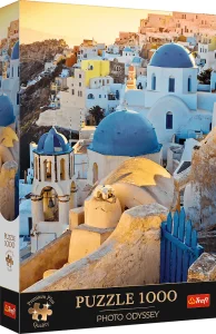 Puzzle Premium Plus Photo Odyssey: Oia, Santorini 1000 dílků