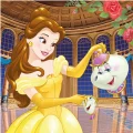 Dino Puzzle Disney princezny: Popelka, Ariel a Belle 3x55 dílků