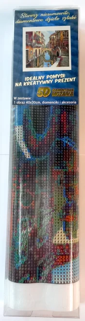 NORIMPEX Diamantové malování Benátský most 40x30cm