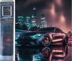 NORIMPEX Diamantové malování Mercedez Benz 40x30cm