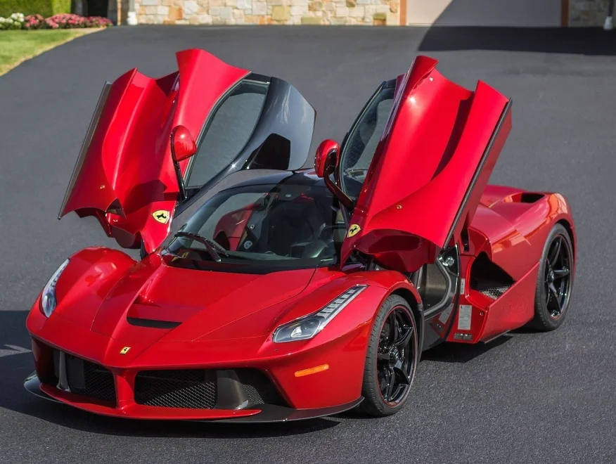 NORIMPEX Diamantové malování Červené Ferrari 40x30cm
