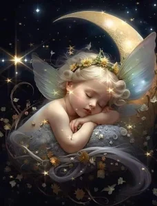 Diamantové malování Andělské sny 40x30cm