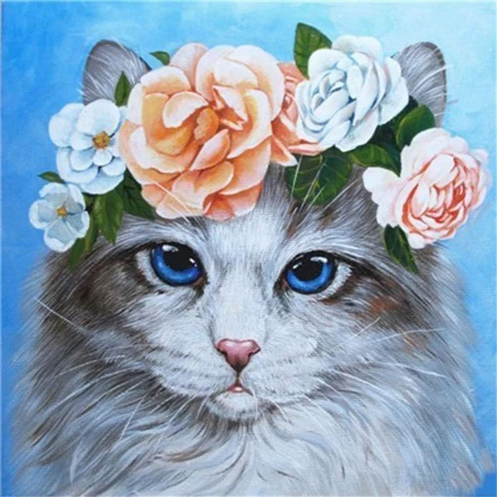 NORIMPEX Diamantové malování Kočičí víla 40x30cm