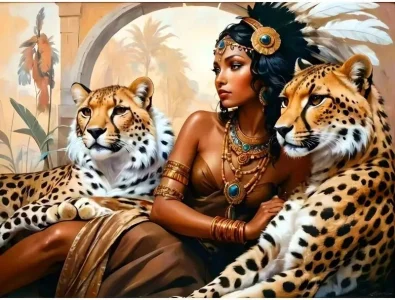 Diamantové malování Ochránci 40x30cm