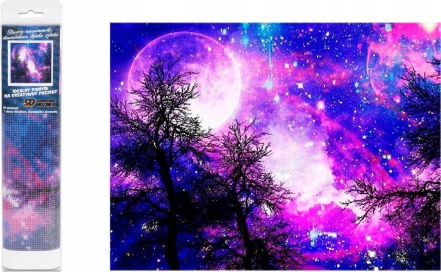 NORIMPEX Diamantové malování Universum 40x30cm