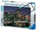 RAVENSBURGER Puzzle Brooklynský most a Manhattan 2000 dílků