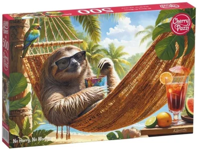 Puzzle Cherry Pazzi 500 dílků Není kam spěchat