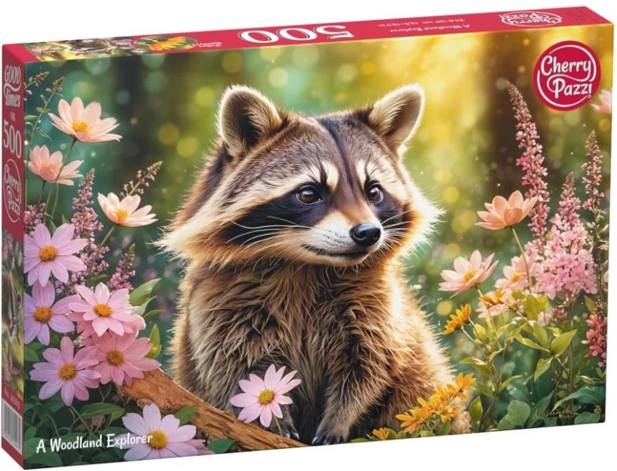Puzzle Cherry Pazzi 500 dílků Lesní průzkumník