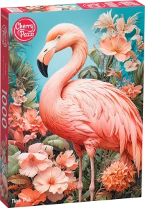 Puzzle Cherry Pazzi 1000 dílků Mysli růžově
