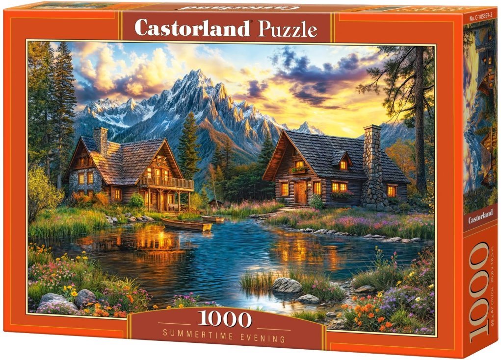 Puzzle Letní večer 1000 dílků CASTORLAND