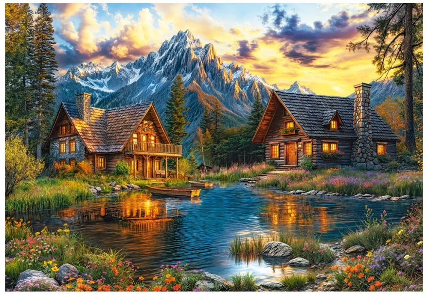 CASTORLAND Puzzle Letní podvečer 1000 dílků
