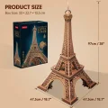 CUBICFUN 3D puzzle Eiffelova věž 314 dílků (Master Collection)