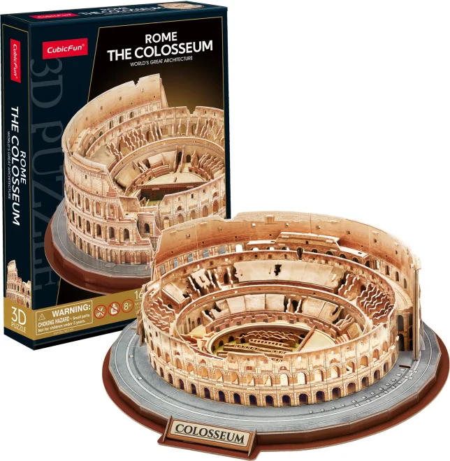 CUBICFUN 3D puzzle Koloseum, Řím 163 dílků (World's Great Architecture)