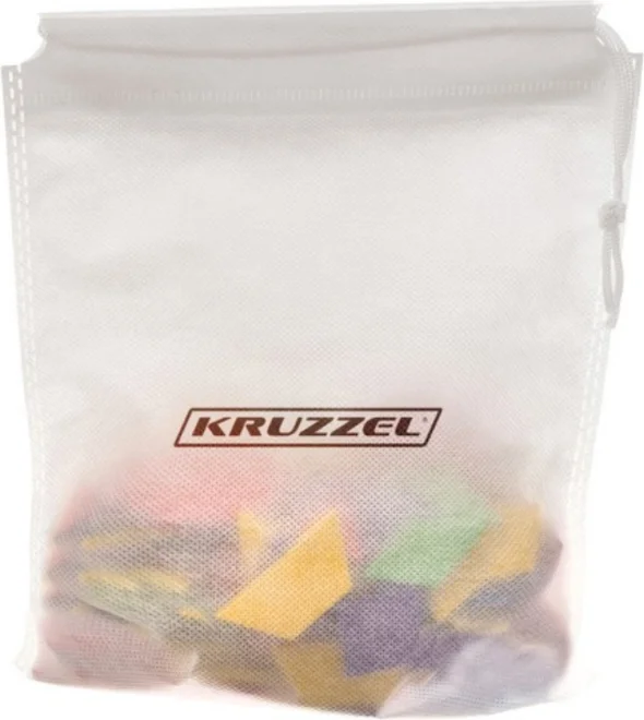Skládačka pro děti KRUZZEL  Geometrické tvary 155 dílků