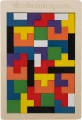 KRUZZEL Dřevěné puzzle Tetris