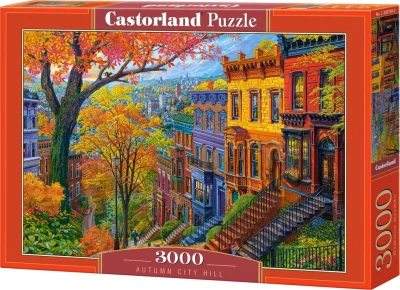 Puzzle Podzim ve městě 3000 dílků