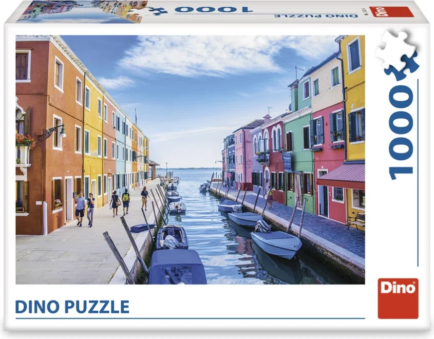 DINO Puzzle Kanál v Benátkách 1000 dílků
