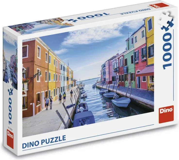 DINO Puzzle Kanál v Benátkách 1000 dílků