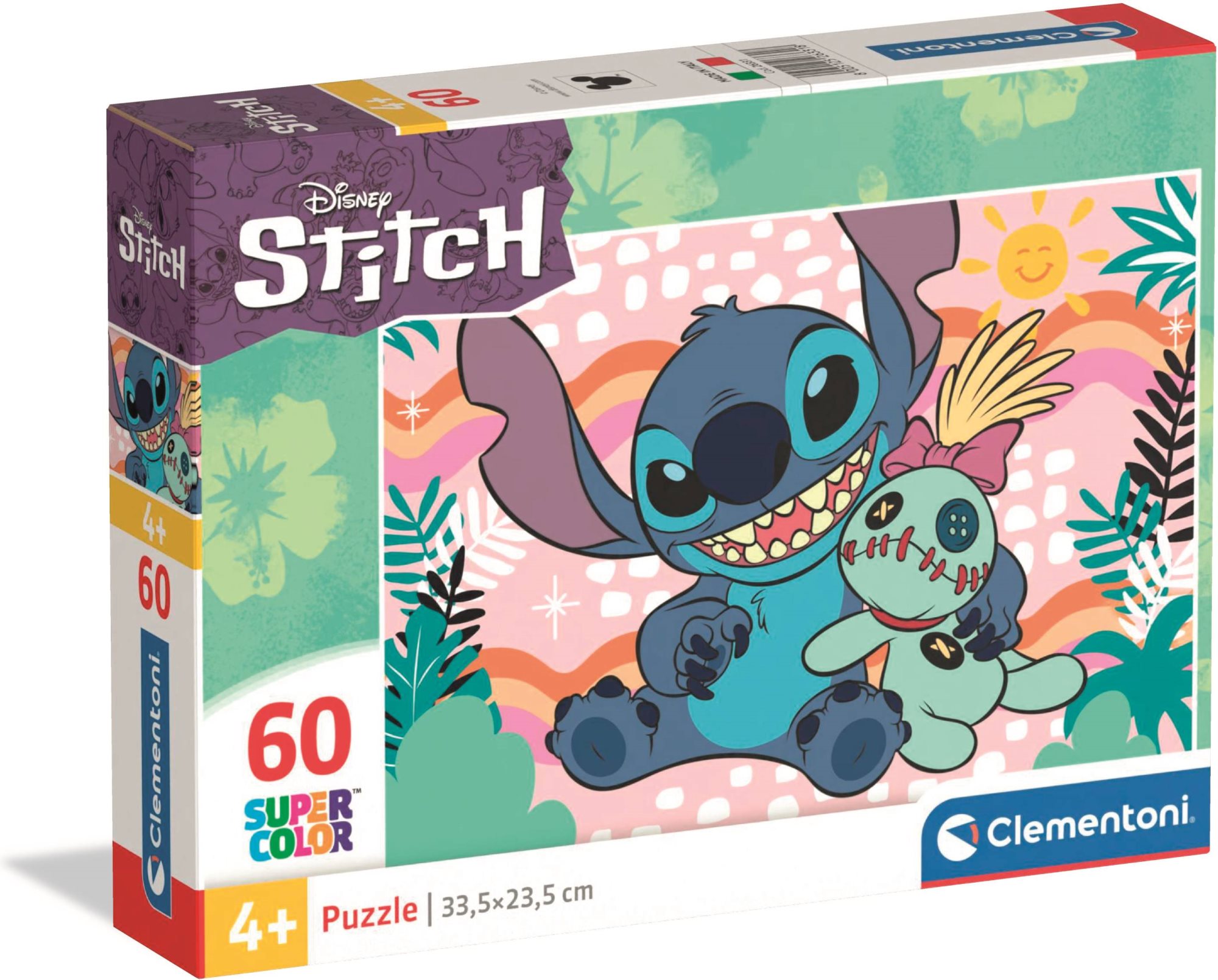 Puzzle pro děti Clementoni 60 dílků Stitch