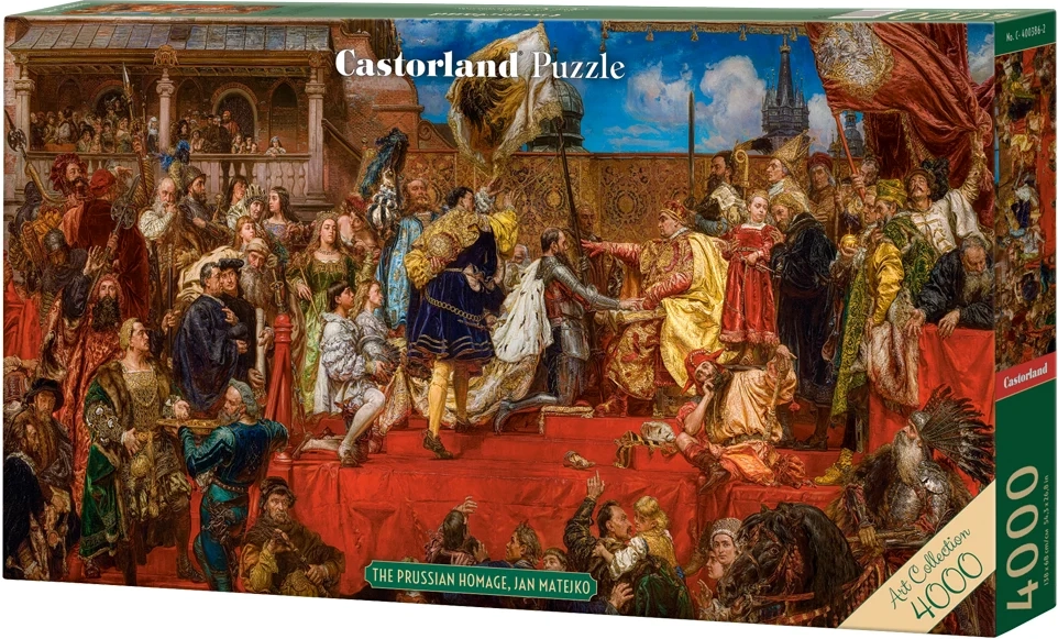 Puzzle 4000 prvků Pruská pocta Matejko Art Collection