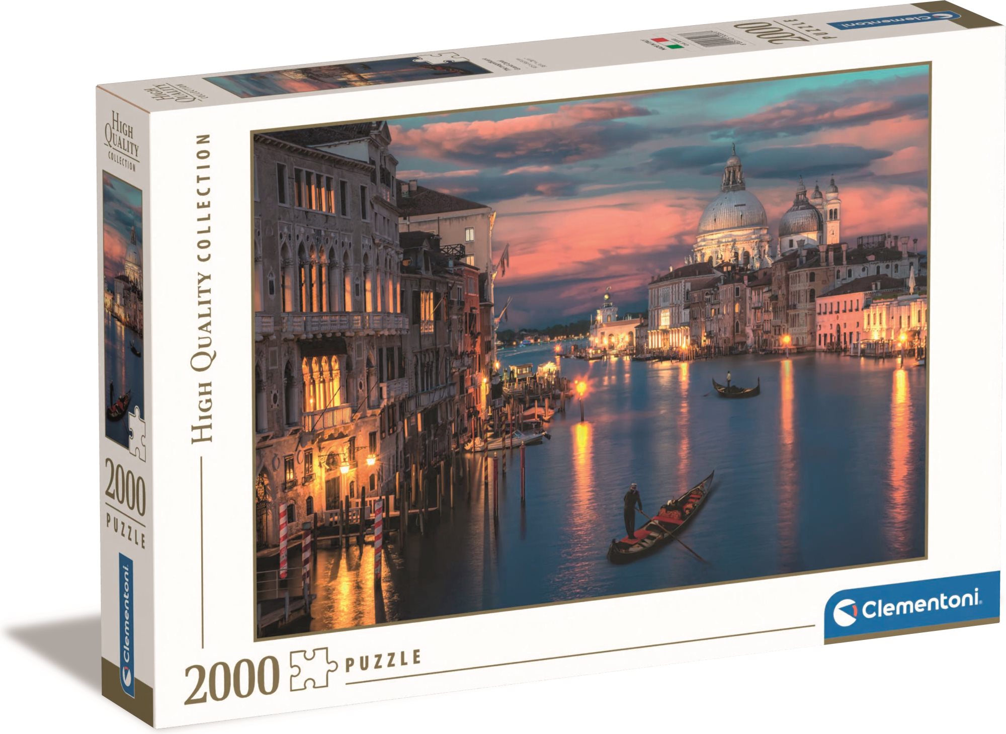 Puzzle Clementoni 2000 dílků Velkolepý Canal Grande