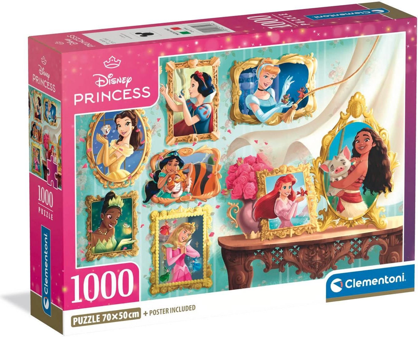 Puzzle Clementoni 1000 dílků Disney Princezny