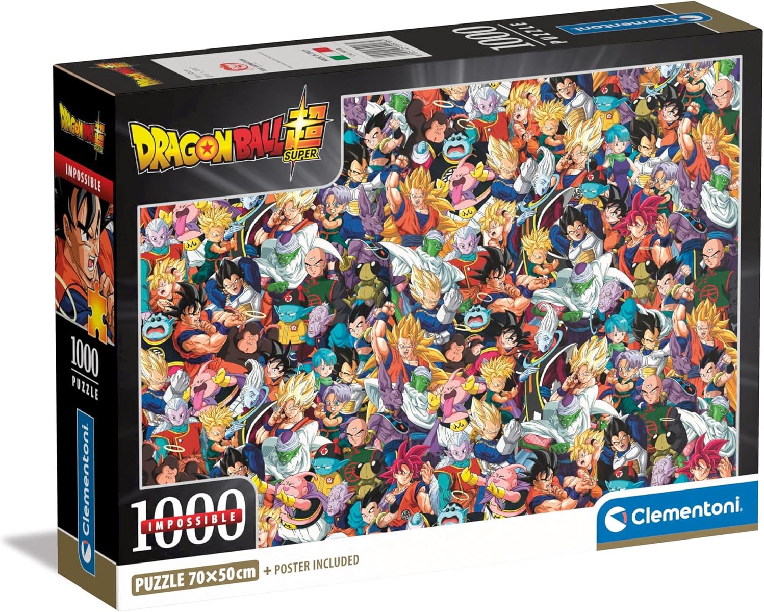 Puzzle Clementoni 1000 dílků Impossible: Dragon Ball