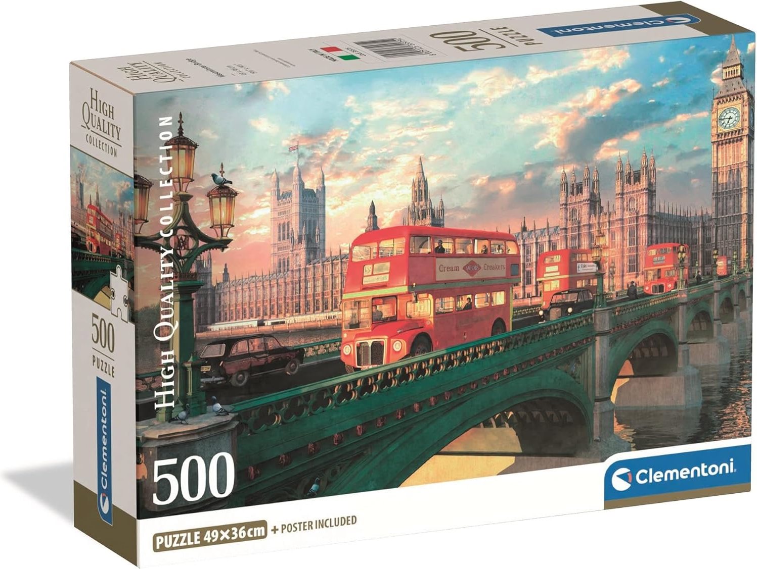 Clementoni - Puzzle 500 Westminster Bridge
