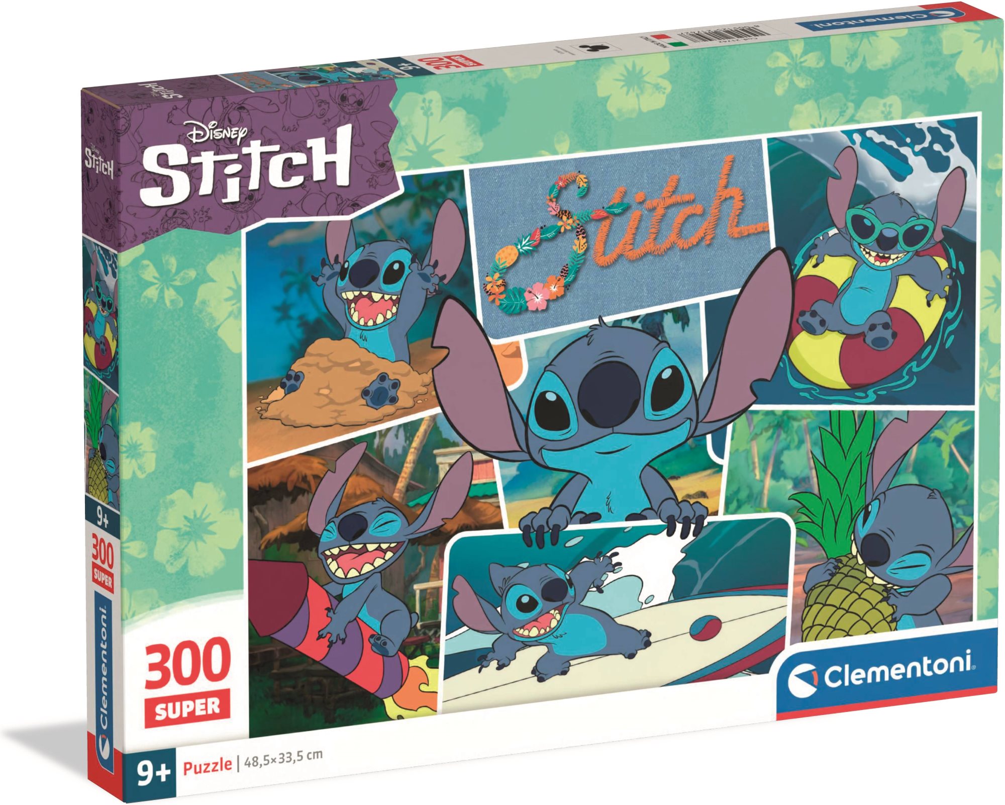 Puzzle pro děti Clementoni 300 dílků SUPER Stitch