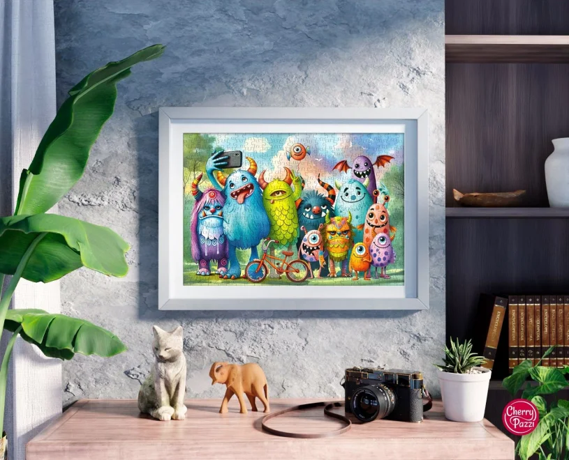 Puzzle Cherry Pazzi 500 dílků Řekni sýr!