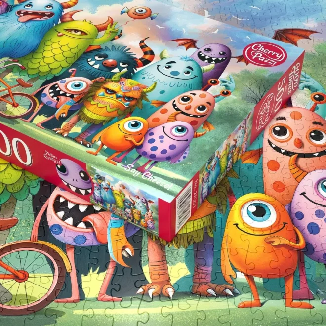 Puzzle Cherry Pazzi 500 dílků Řekni sýr!