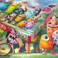 Puzzle Cherry Pazzi 500 dílků Řekni sýr!
