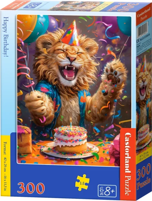 Puzzle pro děti Castorland 300 dílků Všechno nejlepší k narozeninám!