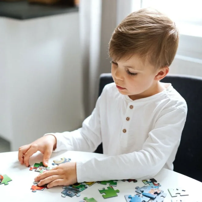 Puzzle pro děti Trefl 100 dílků Gábinin kouzelný domek ve filmu: Přátelství