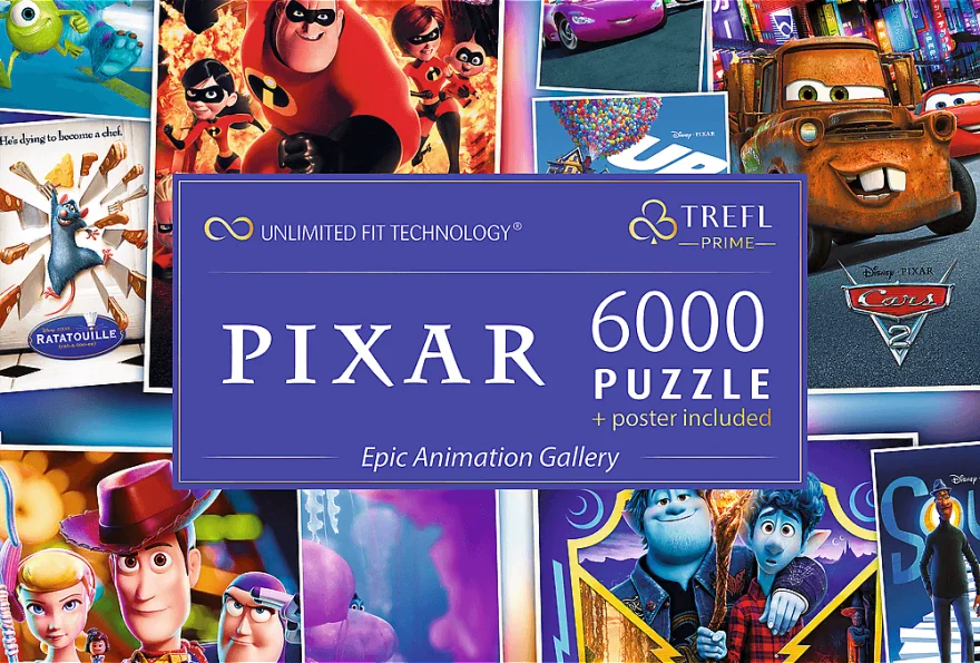 Puzzle Trefl 6000 dílků Disney Pixar: Kouzelná cesta