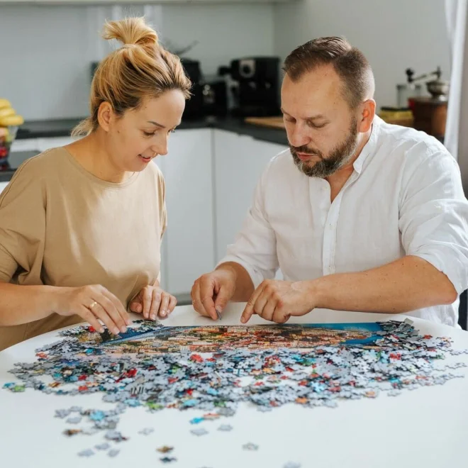 Puzzle Trefl 1000 dílků World of Tanks: Tanky v bitvě