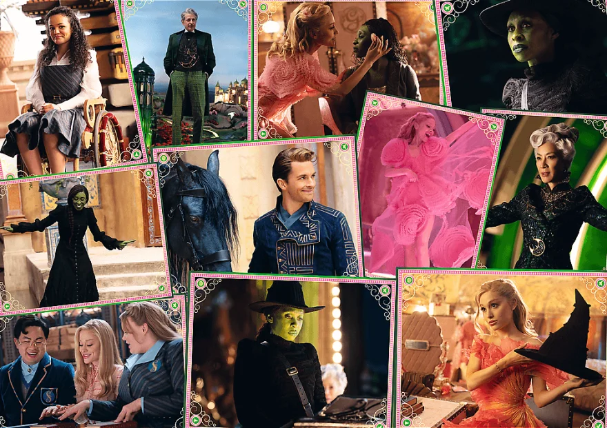 Puzzle Trefl 1000 dílků Čarodějka: Fotografie z filmu