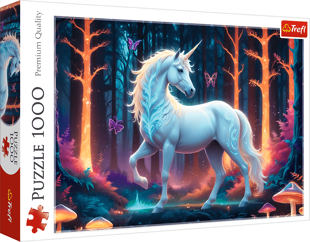 Puzzle Trefl 1000 dílků Kouzelný jednorožec