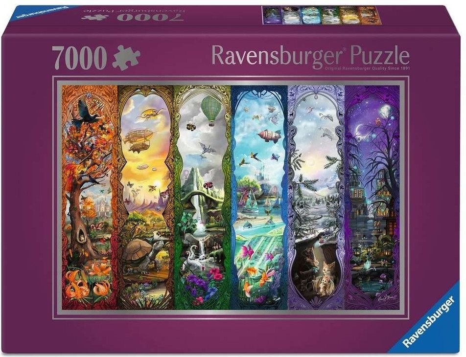 Puzzle Ravensburger 7000 dílků Šest portálů