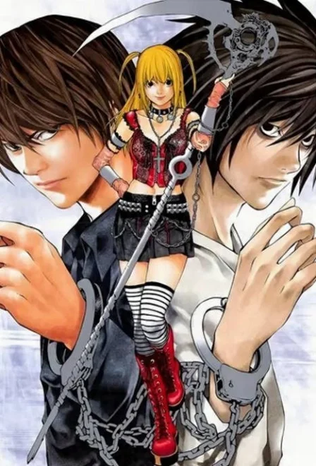 Diamantové malování Norimpex 40x30 cm Anime Death Note: Misa, Kira a detektiv