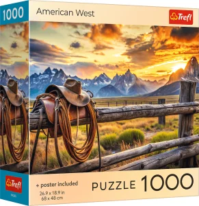Puzzle Trefl 1000 dílků Americký Západ