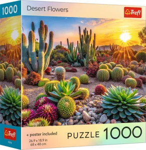 Puzzle Trefl 1000 dílků Rostliny pouště