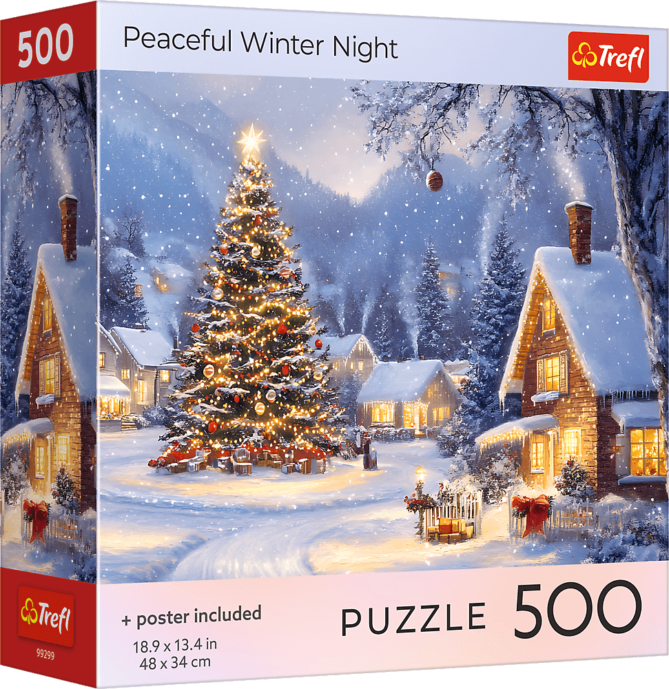 Puzzle Klidná zimní noc 500 dílků TREFL